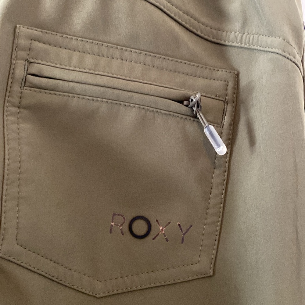 Roxy Olive Green Women's Pants - Picture 6 of 7